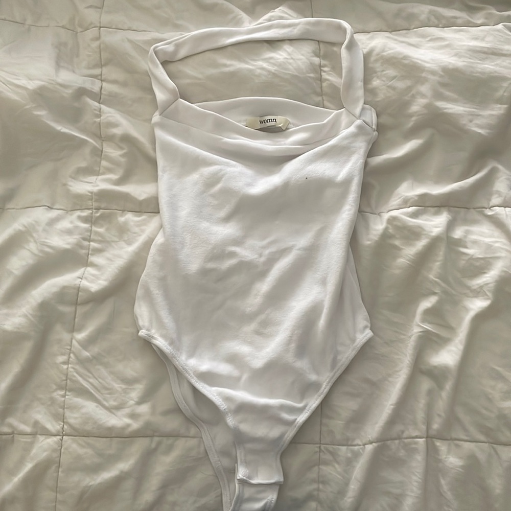 womn Bri Bodysuit in White (Small)